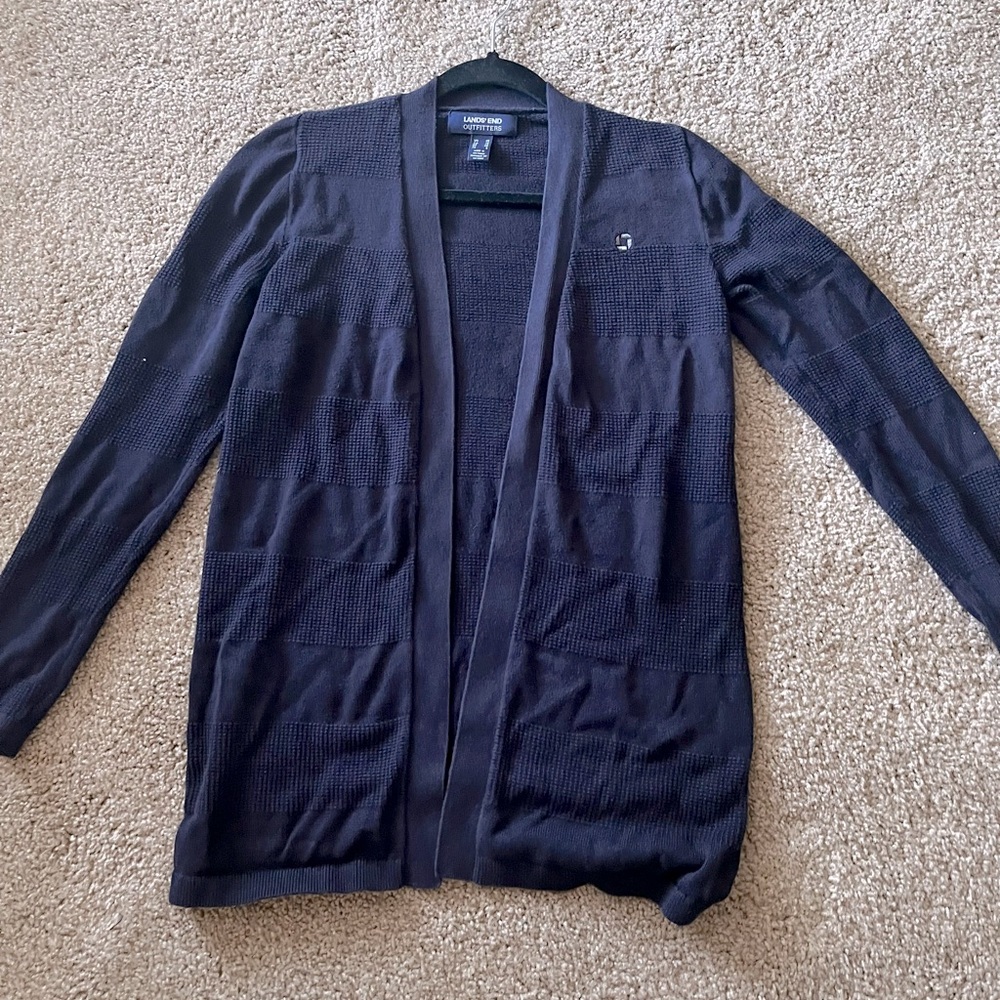 Chase Lands End Women's Cotton Modal Texture Drape Cardigan